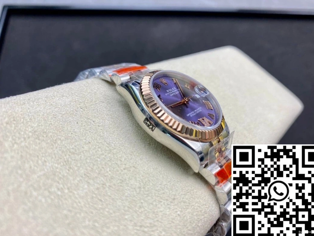 Diamond Purple M278271-0020 TW Eggplant Factory Rolex Dial Datejust 0319